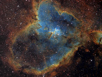 Heart Nebula - IC1805 - SHO Palette