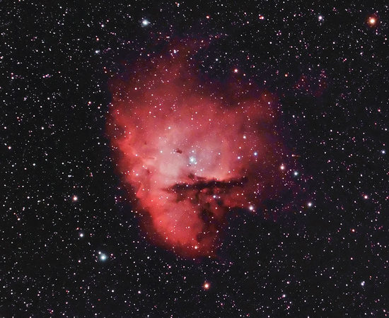 NGC 281 HaRGB/RGB - RGB with ED80/Ha with 130/780