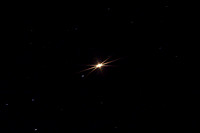 Zoom of Focus on Mirach (Beta Andromeda)