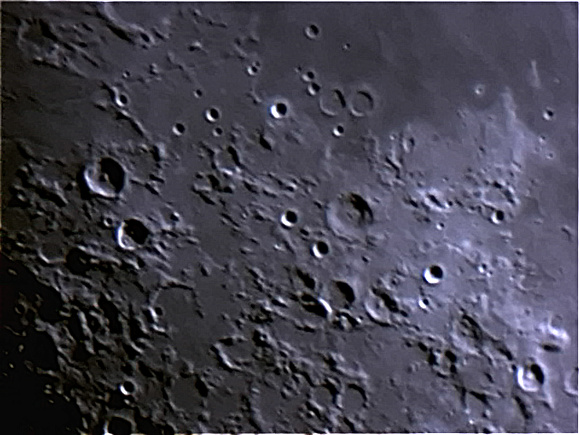 Region of Crater Delambre Western Edge of Mare Tranquilitatis