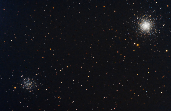 M53 and NGC 5053 in Coma Bereneces
