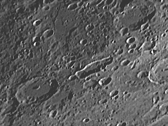 Crater Rheita and Rheita E
