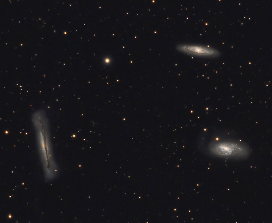 M65, M66, and NGC 3628 - The Leo Trio