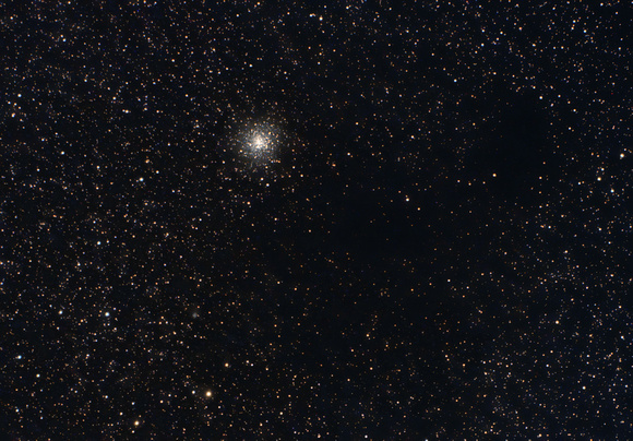 M9 in Ophiuchus With Comet C/2007 G1 (LINEAR)