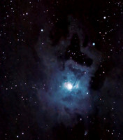LBN 487 and NGC 7023 - "Iris Nebula" in Cepheus - Closer View