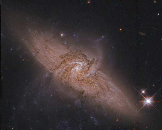 NGC 3314 - Overlapping Pair in Hydra