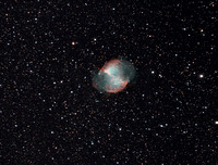 M27 Dumbell in Vulpecula