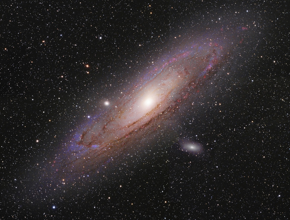 M31 in HaRGB - The Great Andromeda Galaxy - 4 Panel Mosaic