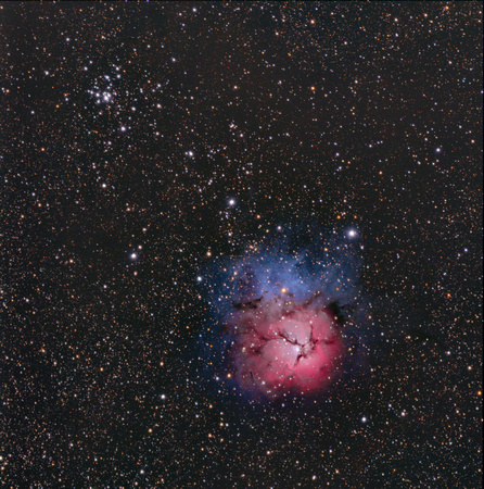 M20 and M21 in Sagittarius