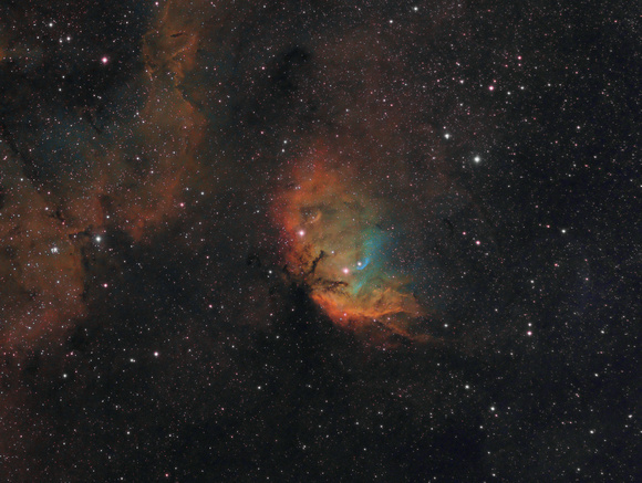 Sh2-101 - "Tulip Nebula" in Cygnus SHO