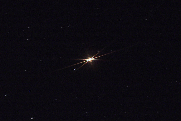 Zoom of Focus on Mirach (Beta Andromeda)