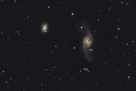 NGC 3718 and NGC 3729 in Ursa Major