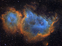 LBN 667 - "Soul Nebula" in Cassiopeia - SHO Palette