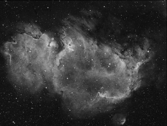 LBN 667 - "Soul Nebula" in Cassiopeia