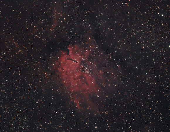 NGC 6820/NGC 6823 in Vulpecula - HaRGB/RGB