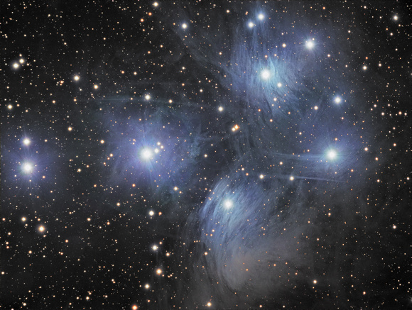 Zenfolio | Hunter Wilson | Open Clusters | M45 - Pleiades in Taurus